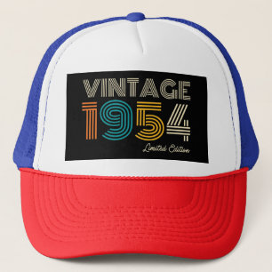 Vintag 1954 Limited Edition 70. Geburtstag Truckerkappe