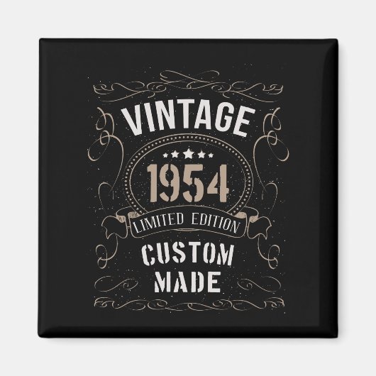 Vintag 1954 Limited Edition Custom made Magnet (Vorne)