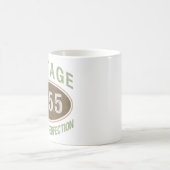 Vintag 1955 70. Geburtstag Kaffeetasse (Mittel)