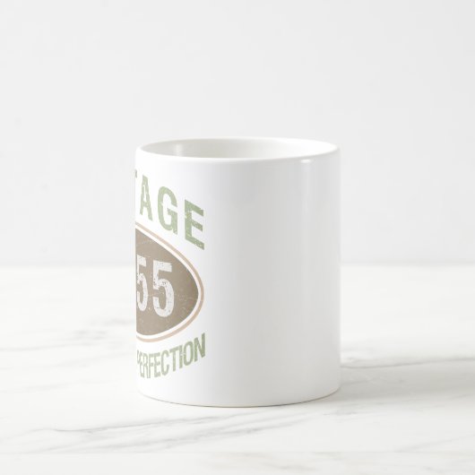Vintag 1955 70. Geburtstag Kaffeetasse (Mittel)