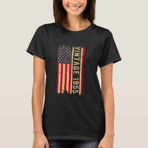 Vintag 1955 70. Geburtstagsgeschenke 70 Jahre alte T-Shirt
