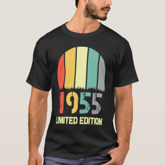 Vintag 1955 Men BDay 1955 Geburtstag T-Shirt
