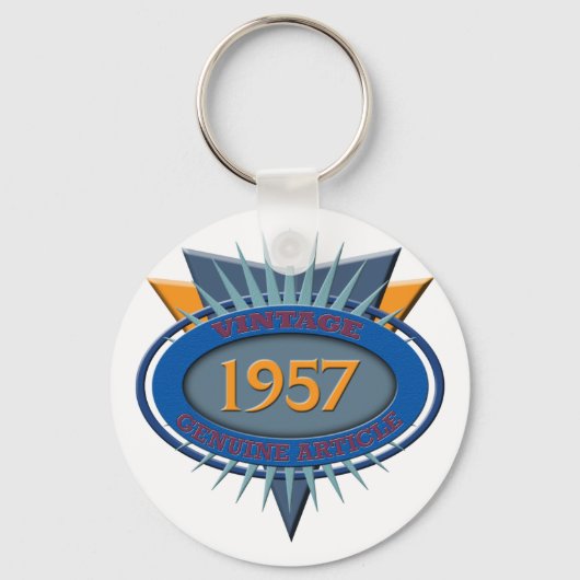 Vintag 1957 schlüsselanhänger (Vorderseite)