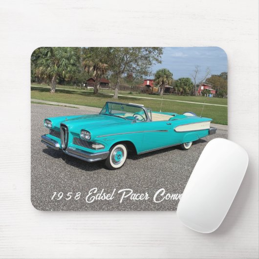 Vintag 1958 Edsel Pacer Cabrio Mousepad (Mit Mouse)