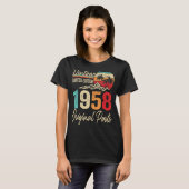 Vintag 1958 Originalteile 64. Geburtstag T-Shirt (Vorne ganz)