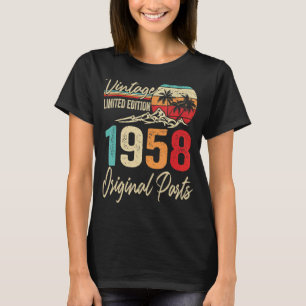 Vintag 1958 Originalteile 64. Geburtstag T-Shirt