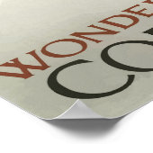 Vintag 1959 dänisches Reiseprogramm Poster (Ecke)