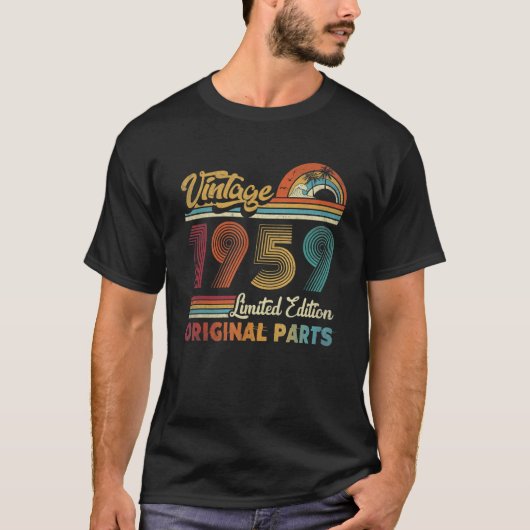 Vintag 1959 Originalteile T-Shirt (Vorderseite)
