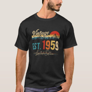 Vintag 1959 Retro 63 Jahre Phantastisch 63 Jahre T-Shirt
