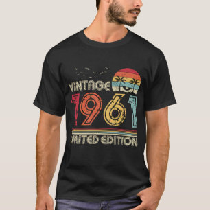 Vintag 1961 Limited Edition 63. Geburtstag T-Shirt