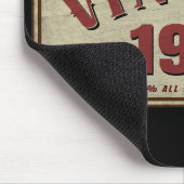 Vintag 1961 Limited Edition Alle Originalteile Mousepad (Ecke)