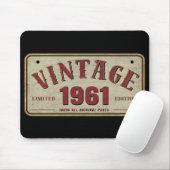 Vintag 1961 Limited Edition Alle Originalteile Mousepad (Mit Mouse)