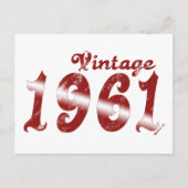 Vintag 1961 Postkarte (Vorderseite)