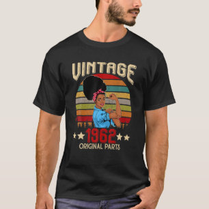 Vintag 1962, 1962 60. Geburtstag 60 Jahre T-Shirt