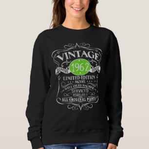 Vintag 1962 60. Geburtstag Männer Frauen Original Sweatshirt