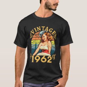 Vintag 1962, 60. Geburtstag, Männer Frauen Retro, T-Shirt