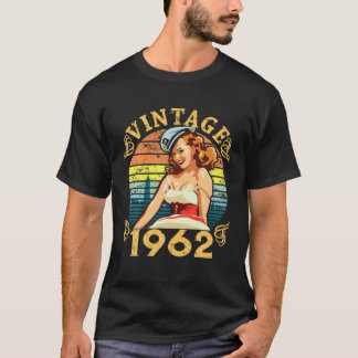 Vintag 1962, 60. Geburtstag, Männer Frauen Retro,  T-Shirt