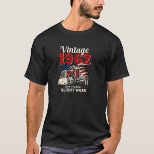 Vintag 1962 60. Geburtstagsfahrer 60 Jahre alter L T-Shirt