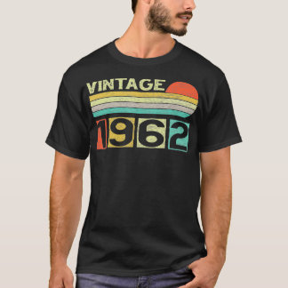 Vintag 1962 60. Geburtstagsgeschenk Männer Frauen  T-Shirt