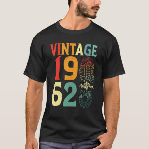 Vintag 1962 60 Jahre Altes Camping Wandern B T-Shirt