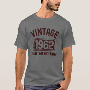 Vintag 1962 Limited Edition 60 Years Old - 60th B T-Shirt