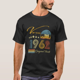 Vintag 1962 Limited Edition Original Geburtstag T-Shirt