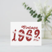Vintag 1962 Postkarte (Stehend Vorderseite)