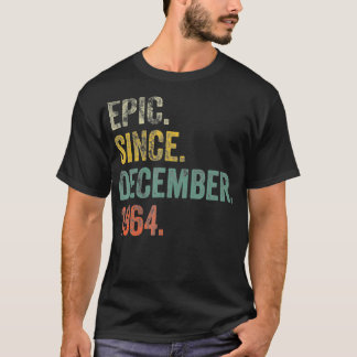 Vintag 1964 57. Geburtstag Epic Seit Dezember 1966 T-Shirt