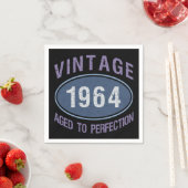 Vintag 1964 60. Geburtstag Serviette (Beispiel)