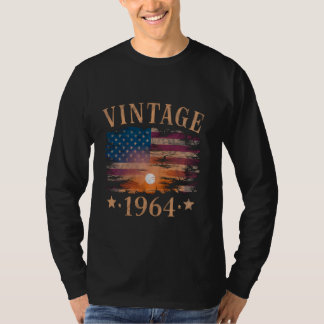 Vintag 1964 60. Geburtstagsgeschenke 60 Jahre alte T-Shirt