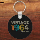 Vintag 1964 Limited Edition 60. Geburtstag Schlüsselanhänger (Vorderseite)