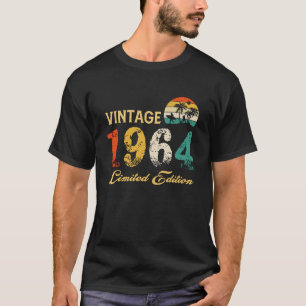 Vintag 1964 Limited Edition Geboren 1964 Geburtsta T-Shirt