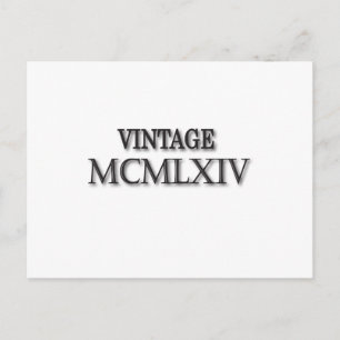 Vintag 1964 Roman Postkarte