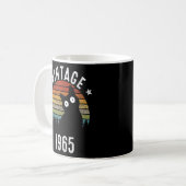 Vintag 1965 58 Jahre Kaffeetasse (Vorderseite Links)