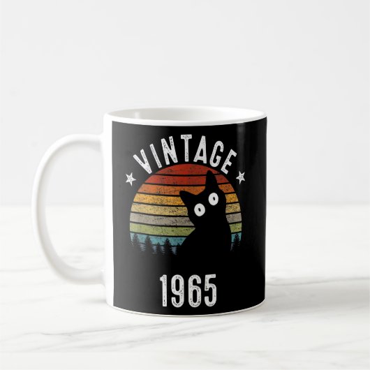 Vintag 1965 58 Jahre Kaffeetasse (Links)