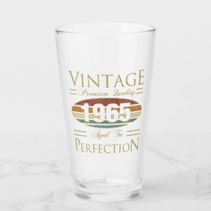 Vintag 1965, 60. Geburtstag Glas