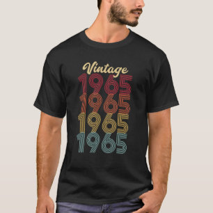 Vintag 1965 Geburt Geschenk gemacht 1965 57. T-Shirt