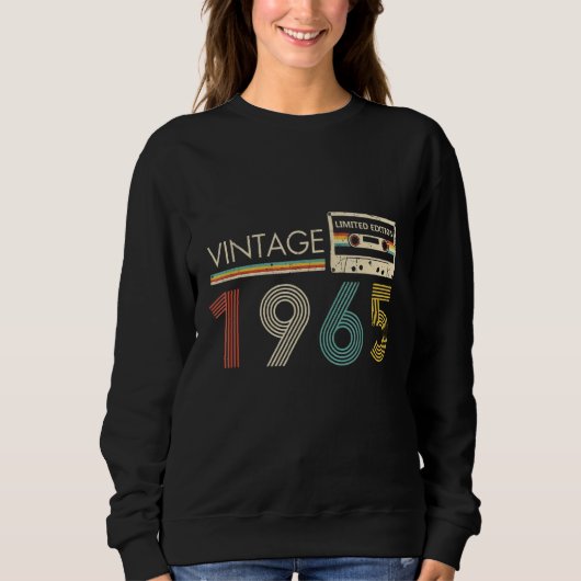Vintag 1965 Kassette Sweatshirt (Vorderseite)