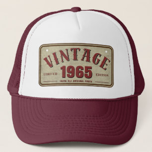 Vintag 1965 Limited Edition Alle Originalteile Truckerkappe