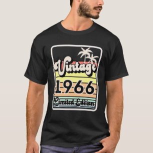 Vintag 1966 Limited Edition 56th Birthday Gift Me T-Shirt
