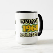 Vintag 1968 - Volljährig Tasse (VorderseiteRechts)