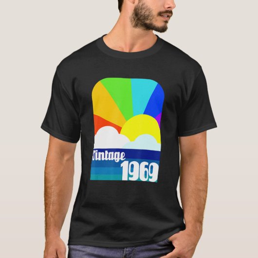 Vintag 1969 53. Geburtstag 53. Geburtstag T-Shirt (Vorderseite)
