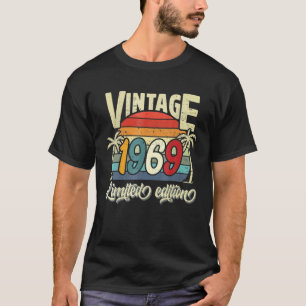 Vintag 1969 53. Geburtstag Limited Edition 53 Jahr T-Shirt