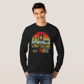 Vintag 1969 53. Geburtstag T-Shirt (Vorne ganz)