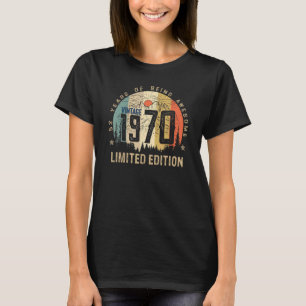 Vintag 1970 52. Geburtstag 52 Jahre alt T-Shirt