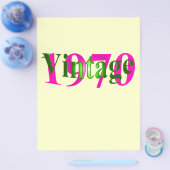 Vintag 1970 flyer (Einzeln)