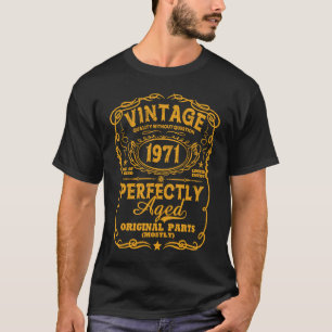 Vintag 1971 51. Geburtstag T-Shirt