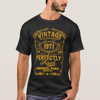 Vintag 1971 51. Geburtstag T-Shirt