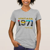 Vintag 1971 Originalteile T-Shirt (Vorderseite)