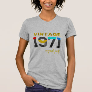 Vintag 1971 Originalteile T-Shirt